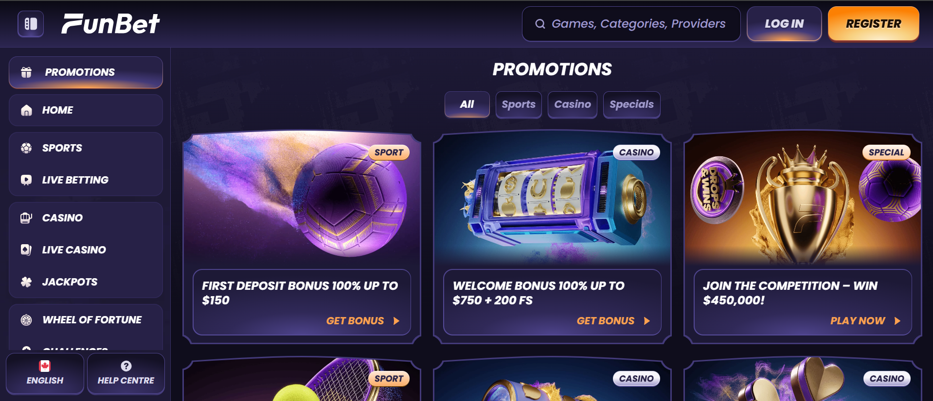FunBet online sportsbook