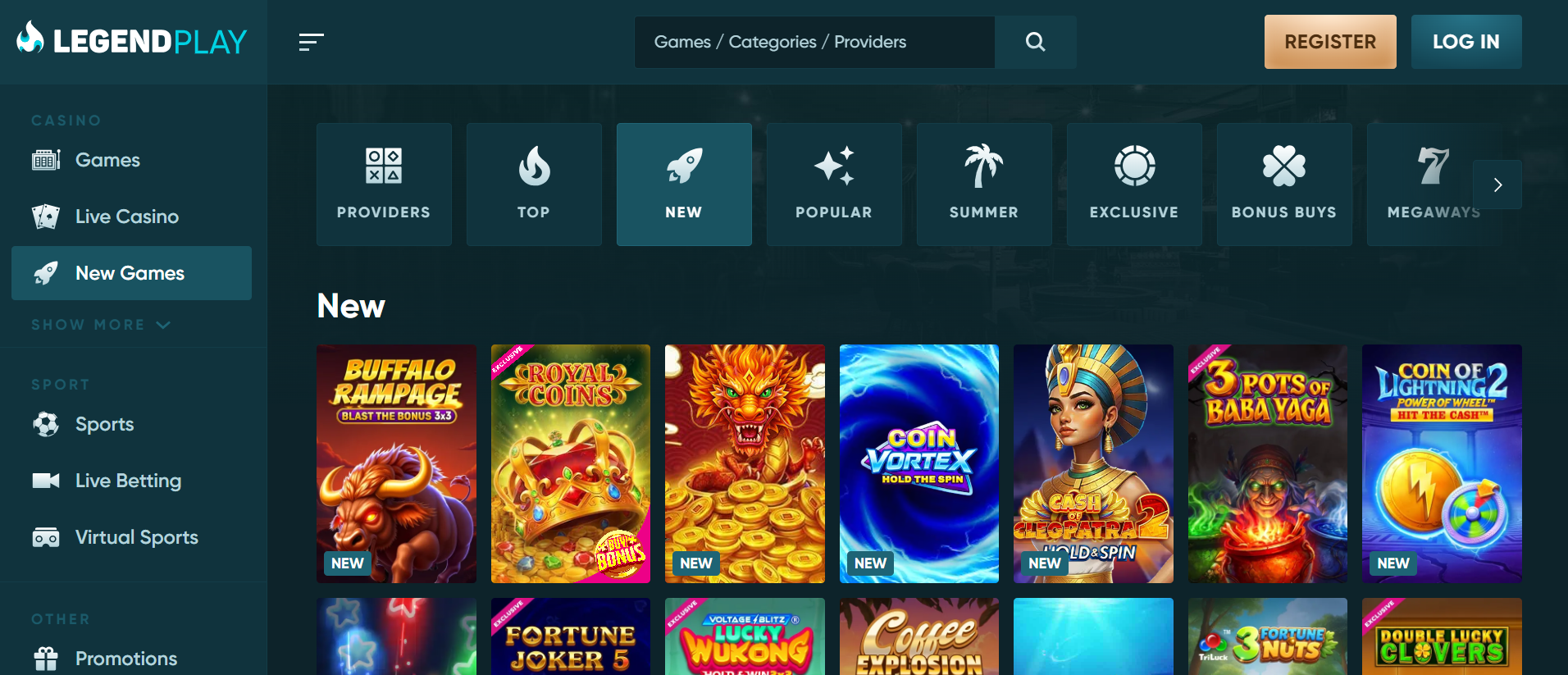 Legendplay betting site